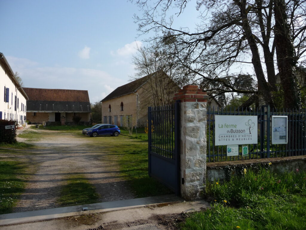 le buisson entrée